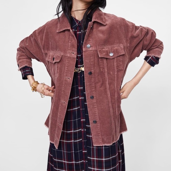 zara rose jacket